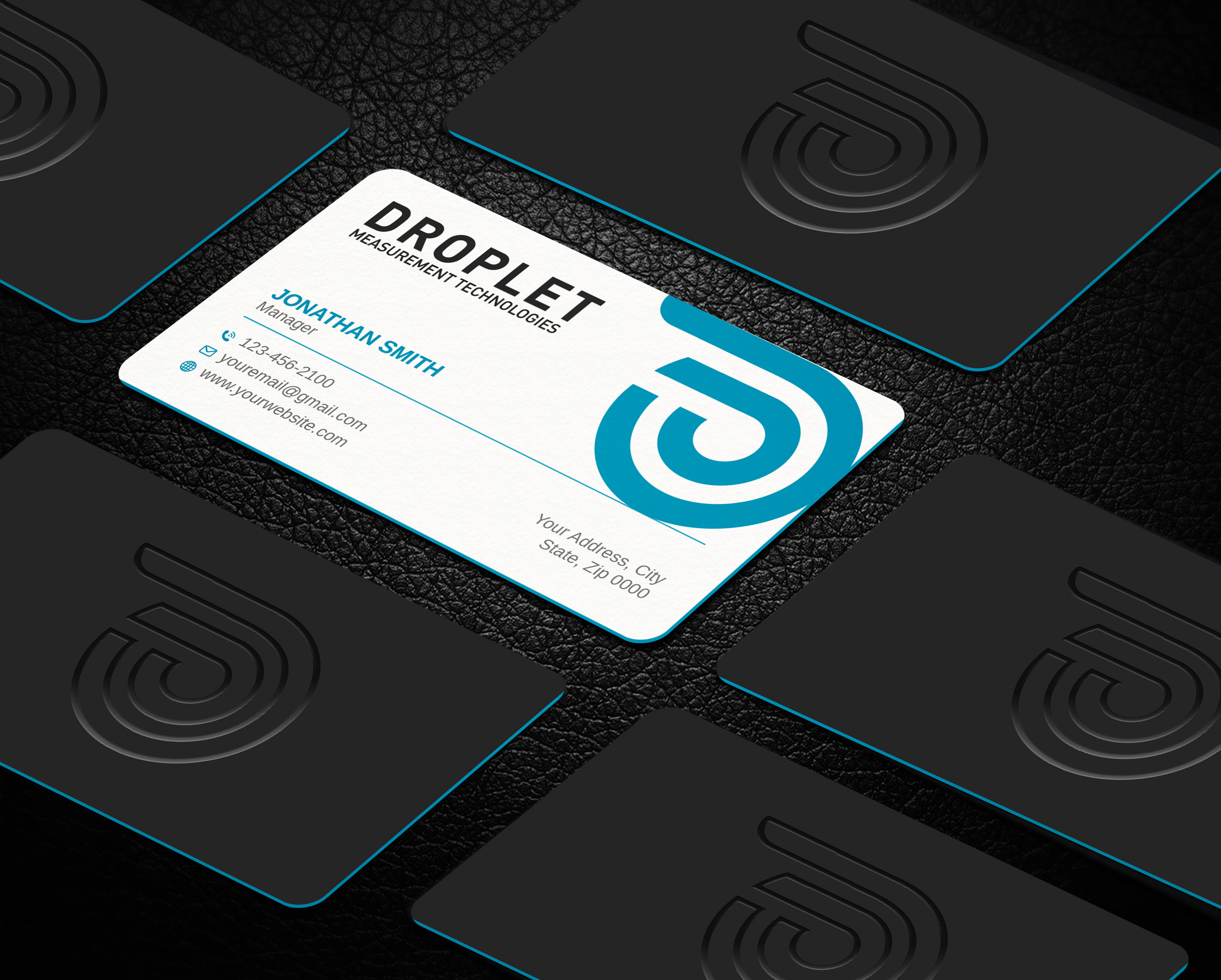 Business Card Design by LAXMI DESIGNHUB for Droplet Measurement Technologies, LLC | Design #31979318