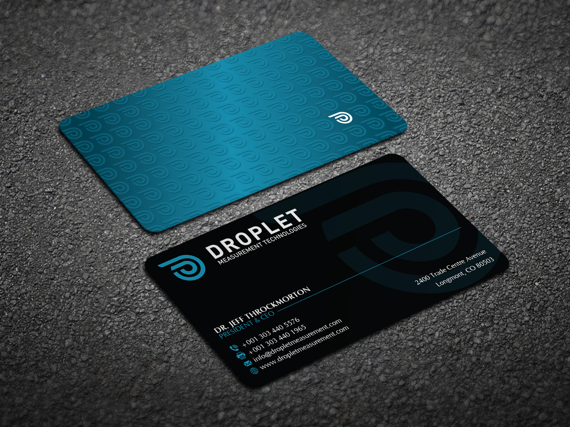 Business Card Design by Magic of Art for Droplet Measurement Technologies, LLC | Design #31986084