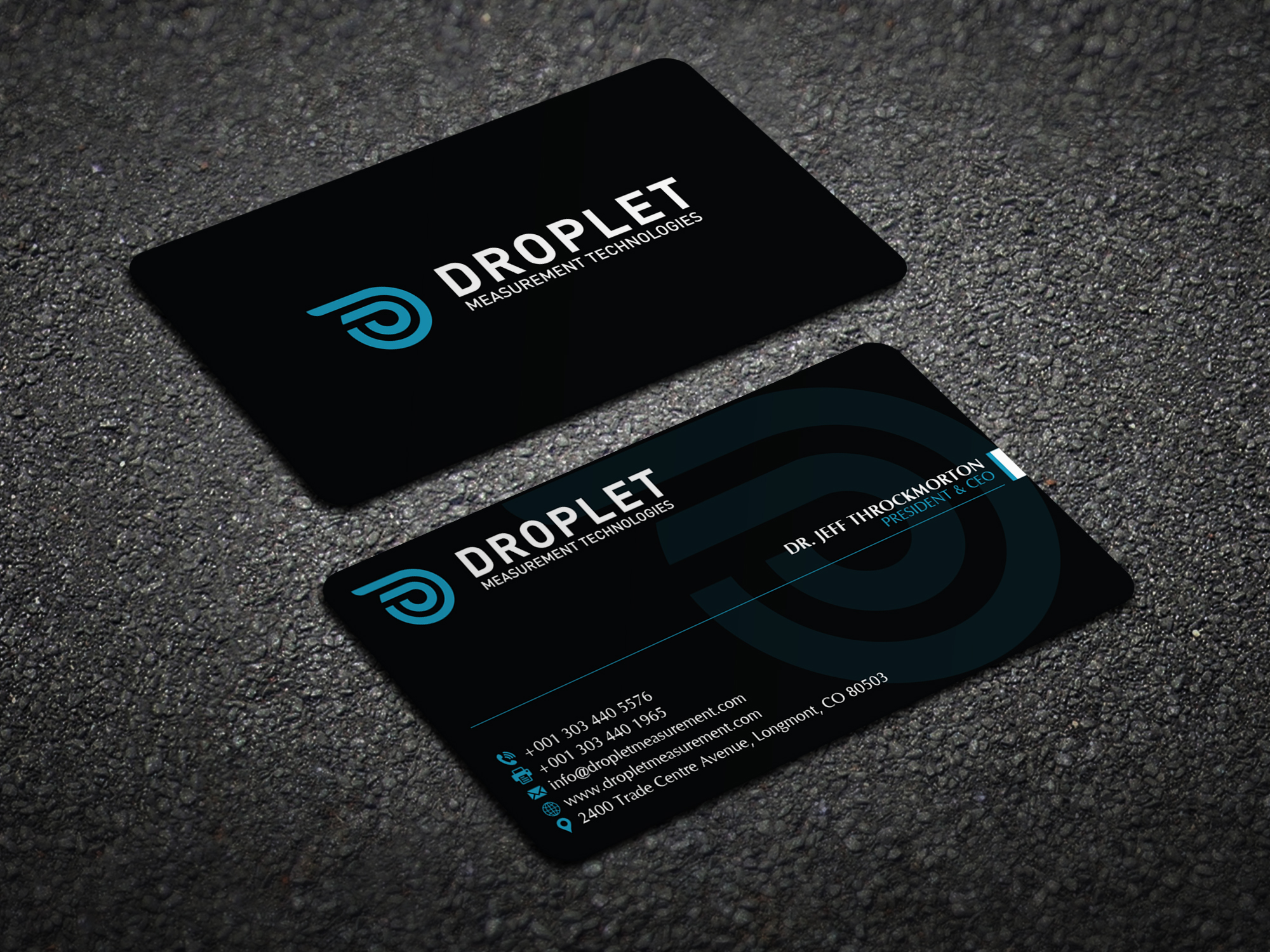 Business Card Design by Magic of Art for Droplet Measurement Technologies, LLC | Design #31986086