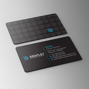 Business Card Design by Bikash Das for Droplet Measurement Technologies, LLC | Design: #31992122