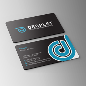 Business Card Design by Bikash Das for Droplet Measurement Technologies, LLC | Design: #31992190