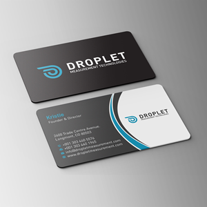 Business Card Design by Bikash Das for Droplet Measurement Technologies, LLC | Design: #31992227