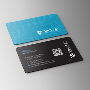 Business Card Design by Bikash Das for Droplet Measurement Technologies, LLC | Design: #31992300