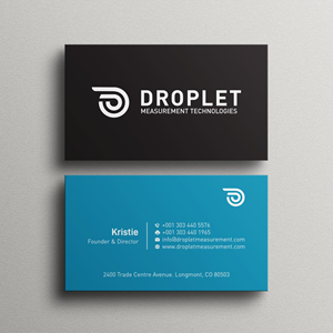 Business Card Design by Bikash Das for Droplet Measurement Technologies, LLC | Design: #31992442