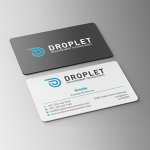 Business Card Design by Bikash Das for Droplet Measurement Technologies, LLC | Design: #31992763