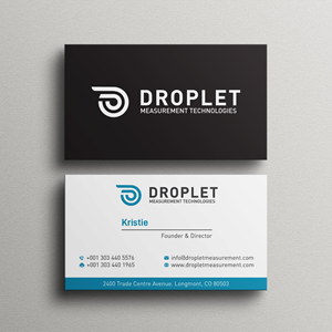 Business Card Design by Bikash Das for Droplet Measurement Technologies, LLC | Design: #31992869