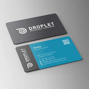Business Card Design by Bikash Das for Droplet Measurement Technologies, LLC | Design: #31995815