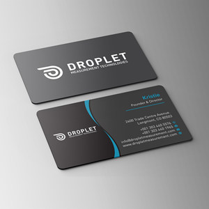 Business Card Design by Bikash Das for Droplet Measurement Technologies, LLC | Design: #31995854