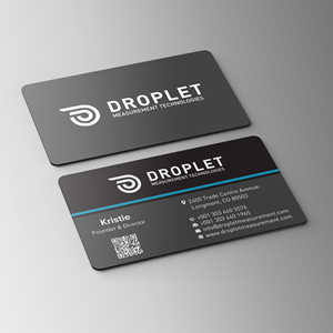 Business Card Design by Bikash Das for Droplet Measurement Technologies, LLC | Design: #31996135