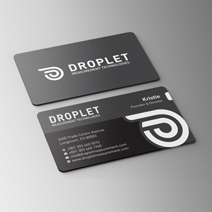 Business Card Design by Bikash Das for Droplet Measurement Technologies, LLC | Design: #31996145