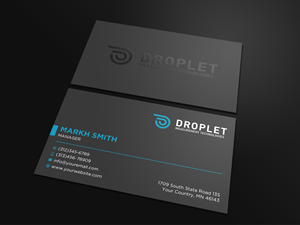 Business Card Design by Ekramul Hossen 2 for Droplet Measurement Technologies, LLC | Design: #32016530
