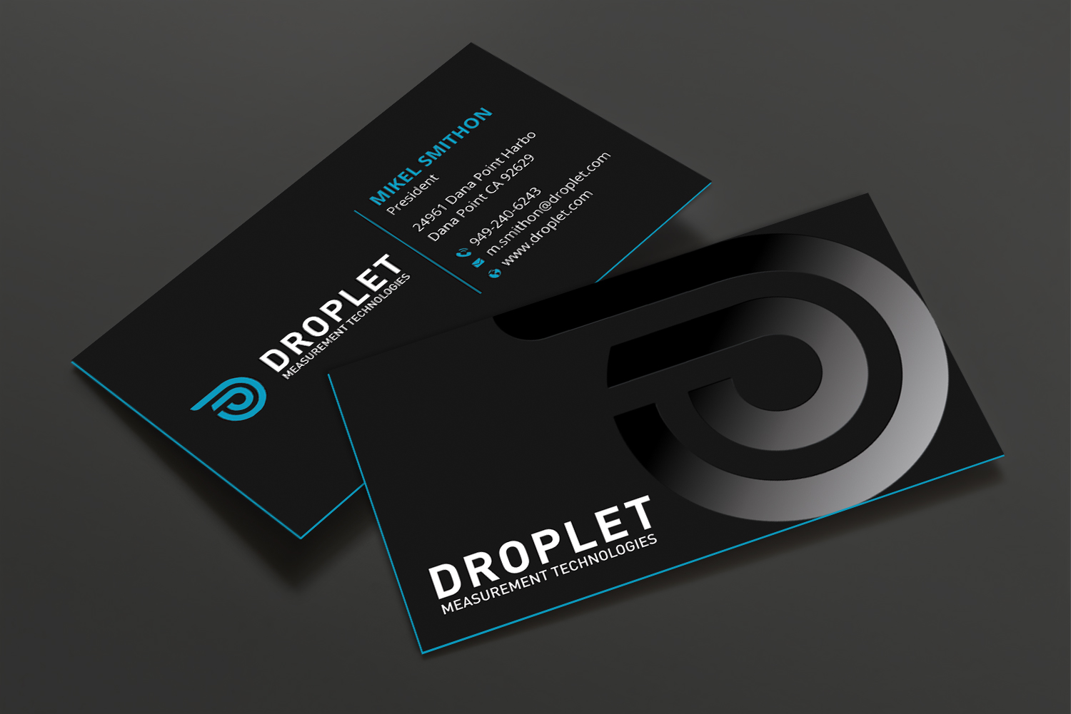 Business Card Design by DesignShout for Droplet Measurement Technologies, LLC | Design #31979674
