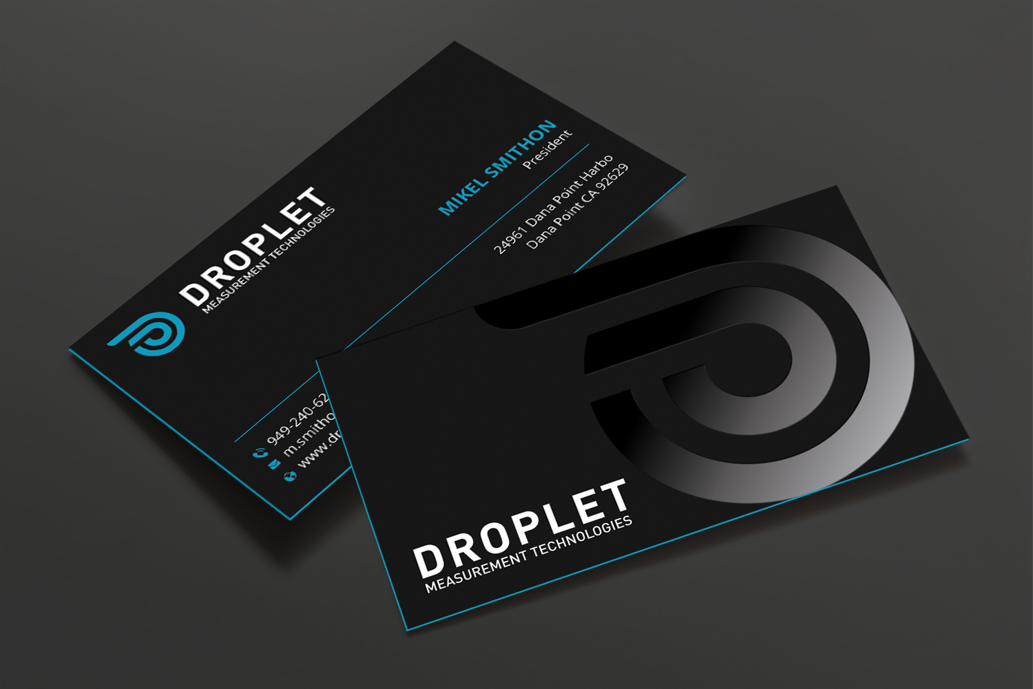 Business Card Design by DesignShout for Droplet Measurement Technologies, LLC | Design #31979747