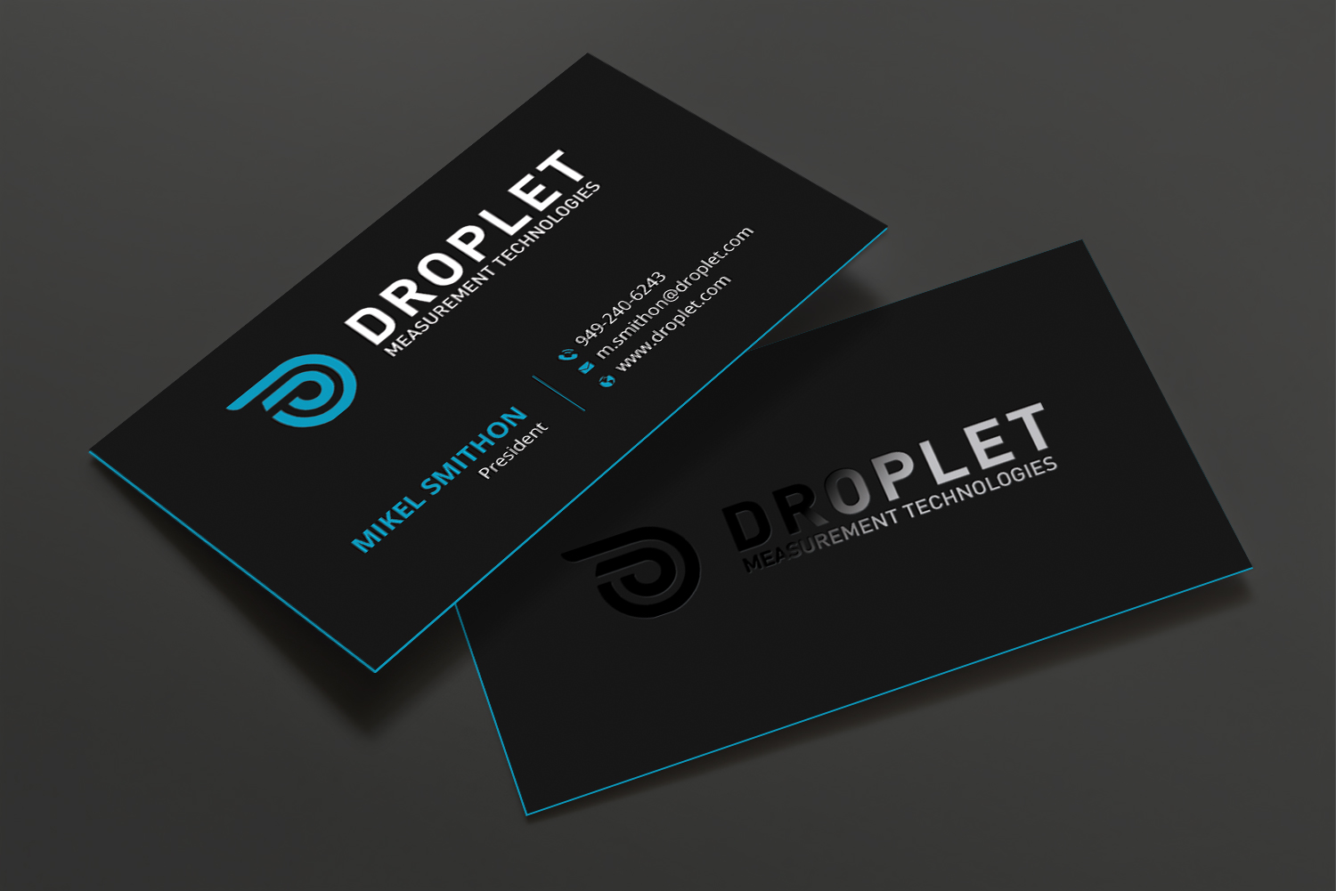 Business Card Design by DesignShout for Droplet Measurement Technologies, LLC | Design #31979798