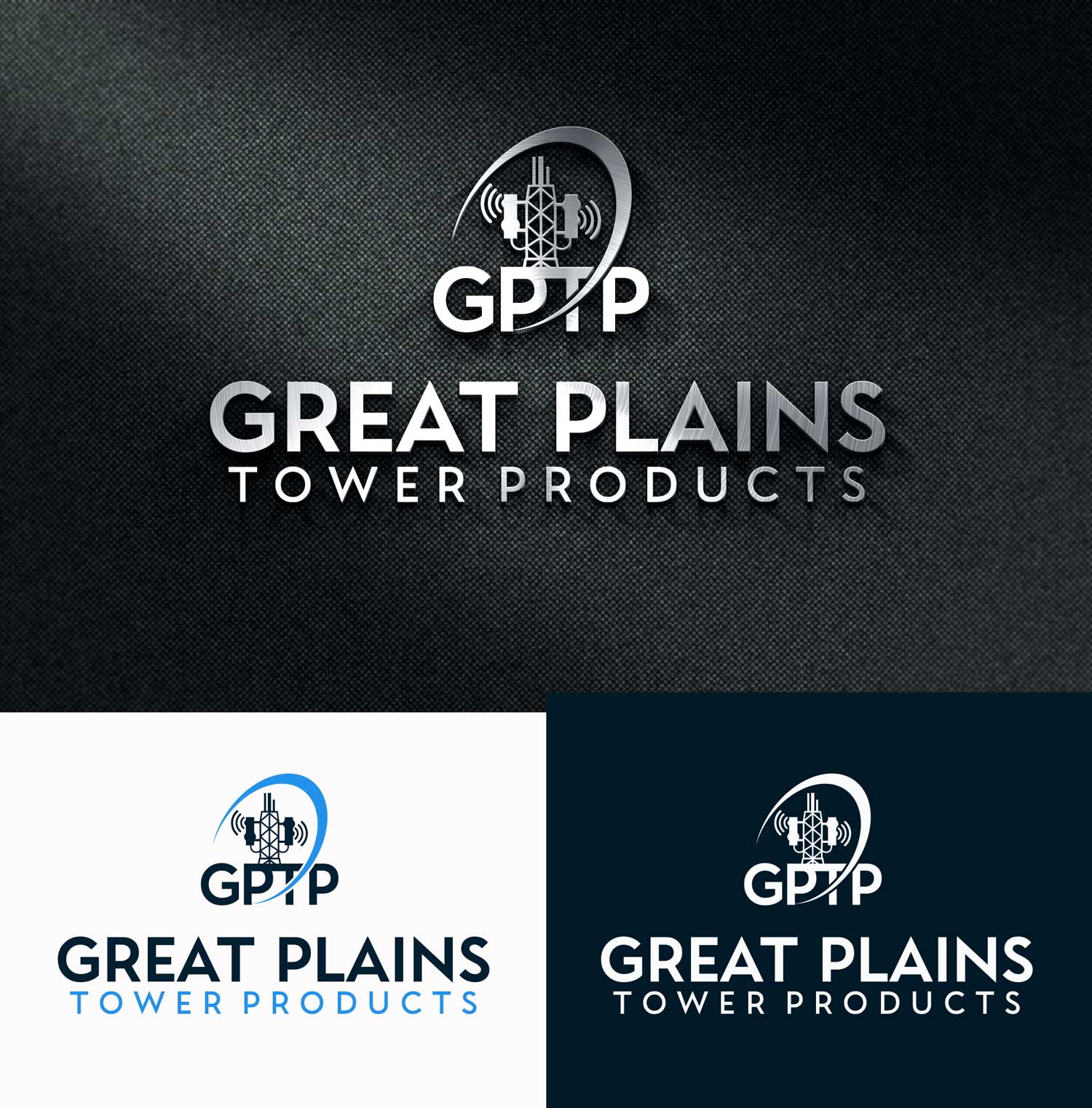 Logo Design by M Art & Design for Great Plains Tower Products | Design #31985125