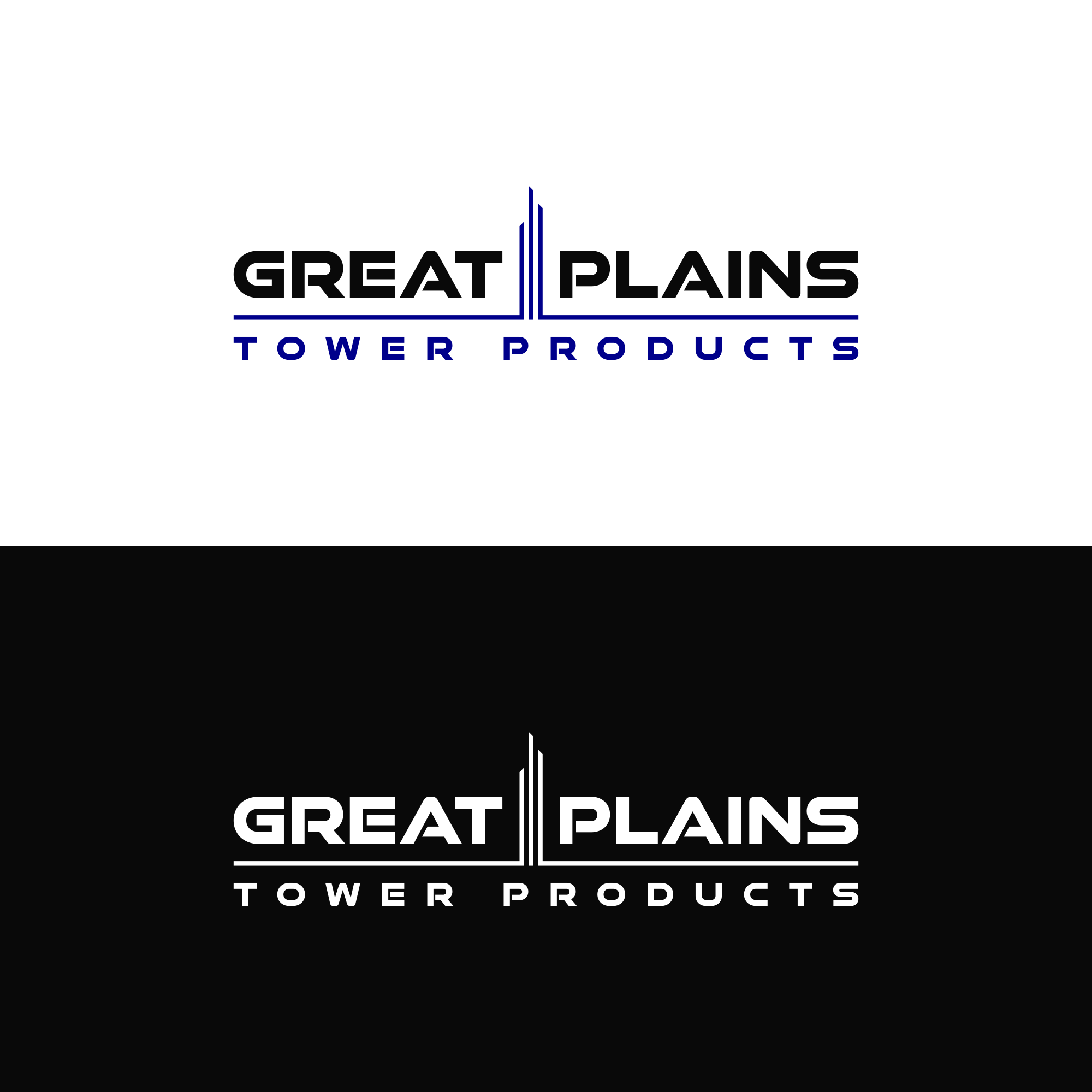 Logo Design by B.O_studio for Great Plains Tower Products | Design #32048514