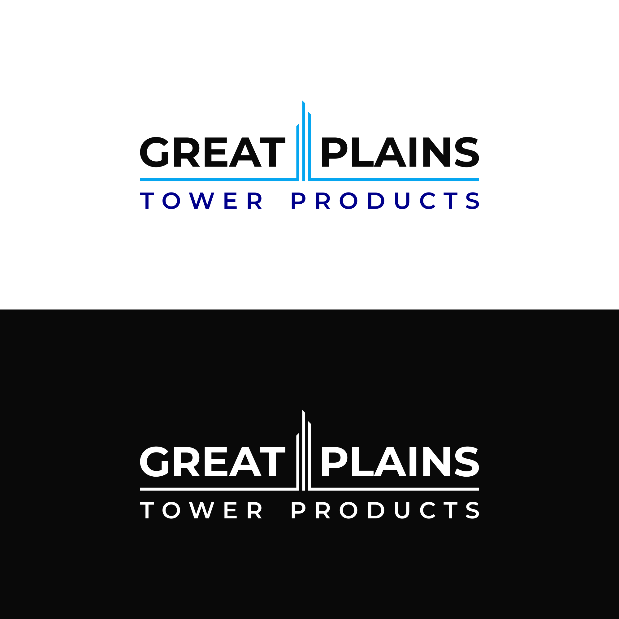 Logo Design by B.O_studio for Great Plains Tower Products | Design #32048522