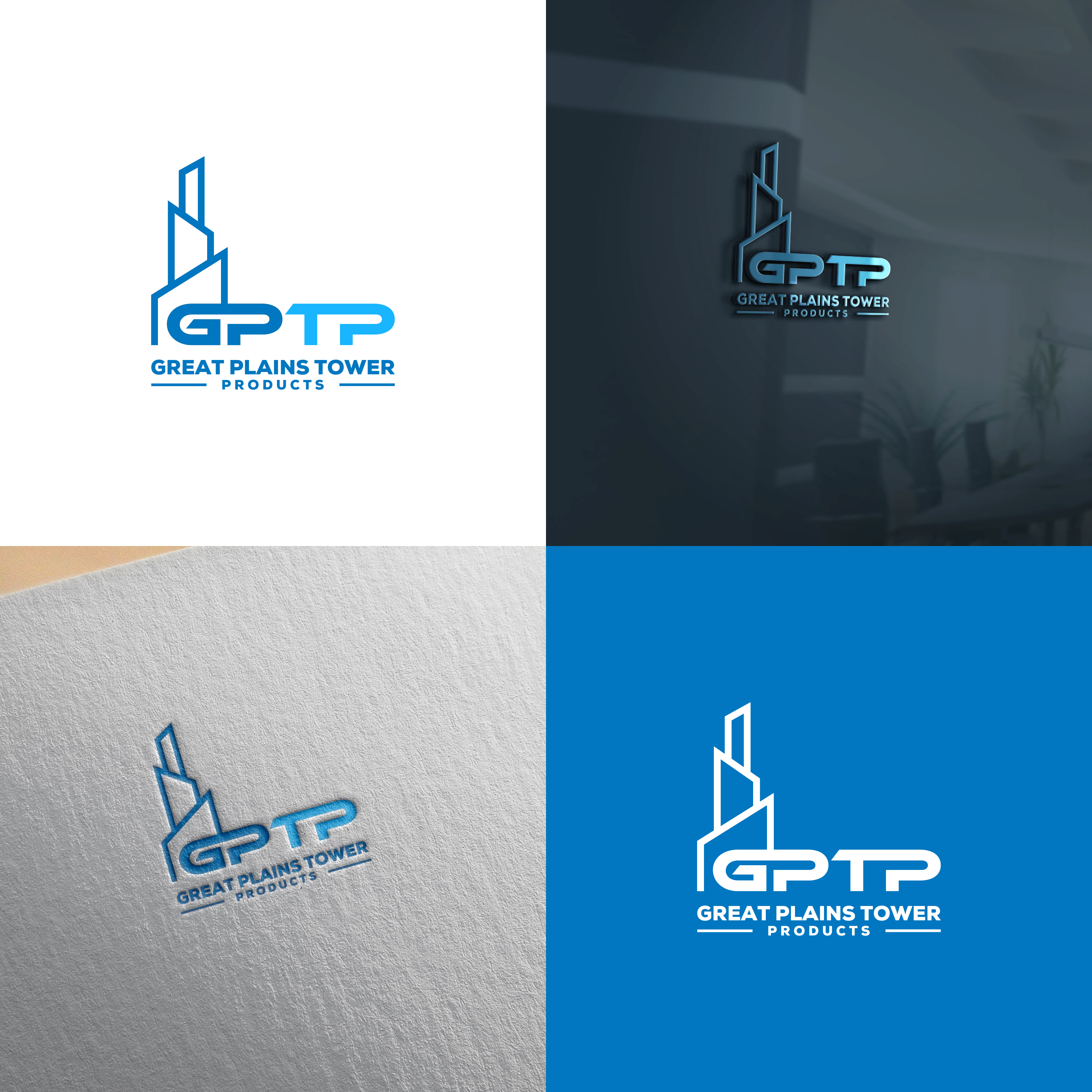 Logo Design by Dylan Z.R for Great Plains Tower Products | Design #31988651