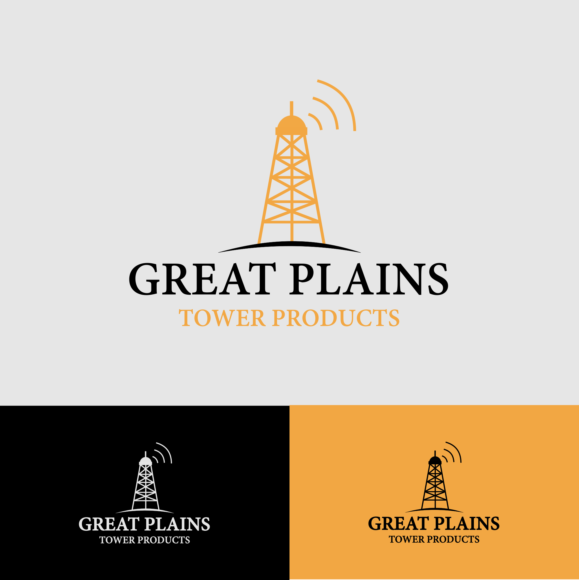 Logo Design by alitjuara for Great Plains Tower Products | Design #31980244