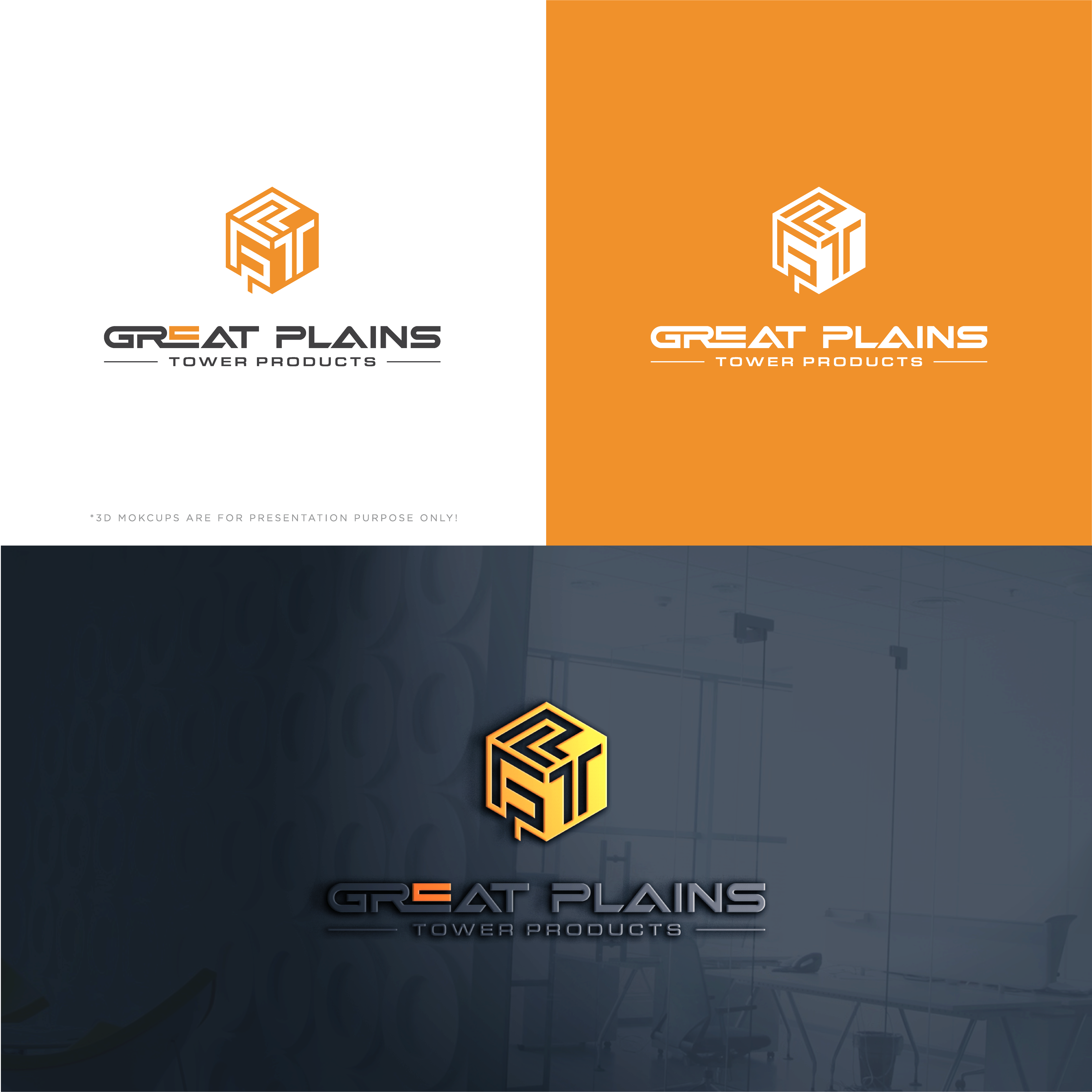 Logo Design by The Lion Studios for Great Plains Tower Products | Design #31994042