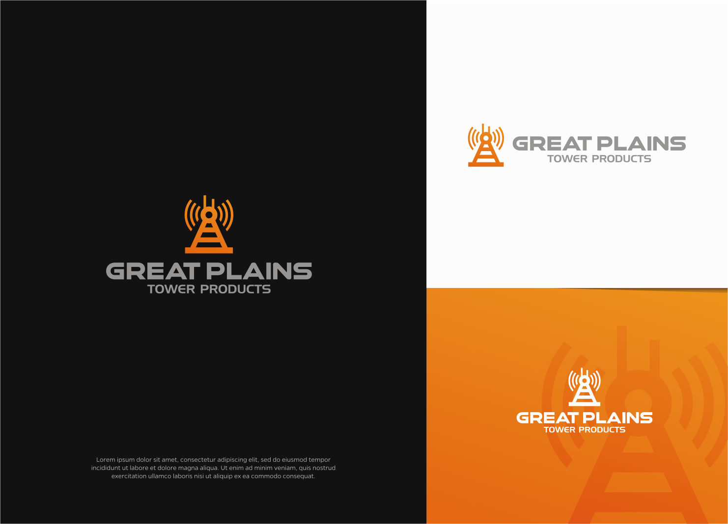 Logo Design by CKS d e s i g n for Great Plains Tower Products | Design #31984077