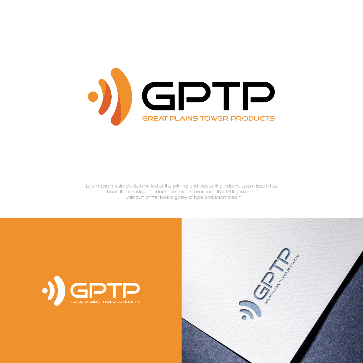 Logo Design by webeezine for Great Plains Tower Products | Design #31986982