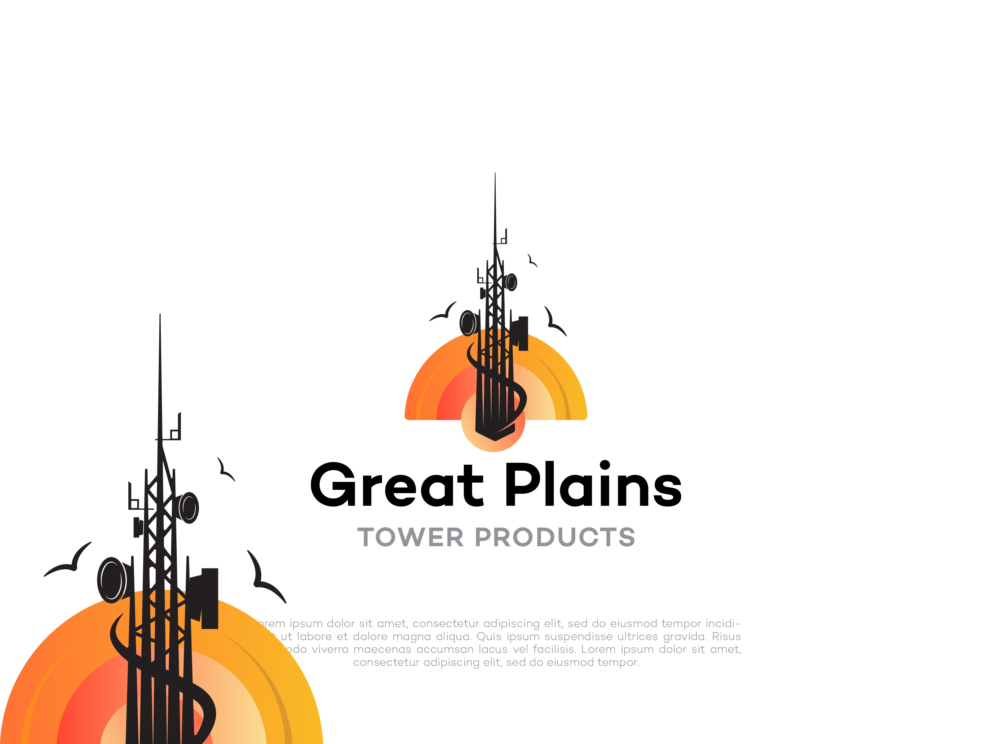 Logo-Design von vramar.roy für Great Plains Tower Products | Design #31978677