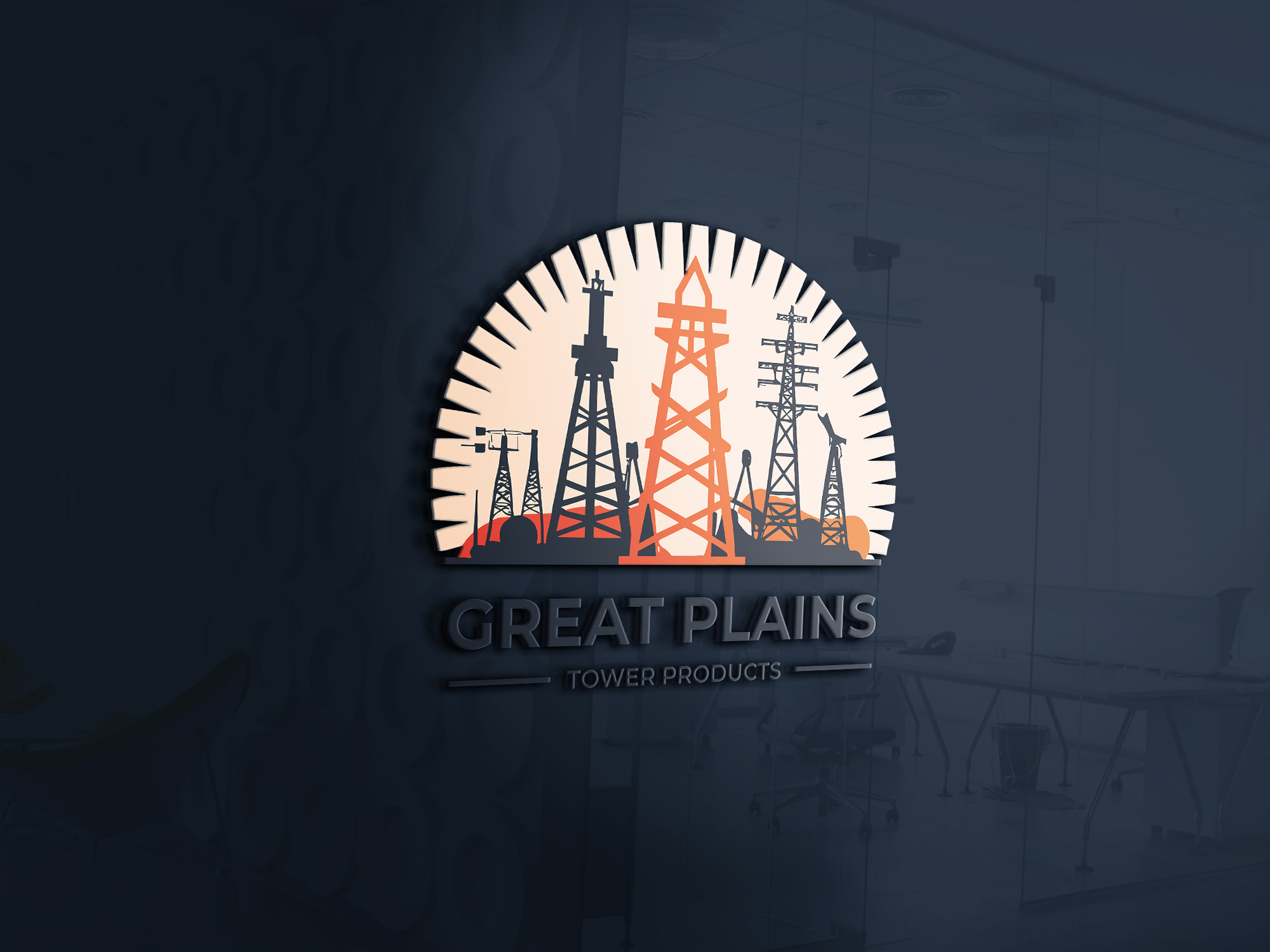 Logo Design by christblown for Great Plains Tower Products | Design #32013842