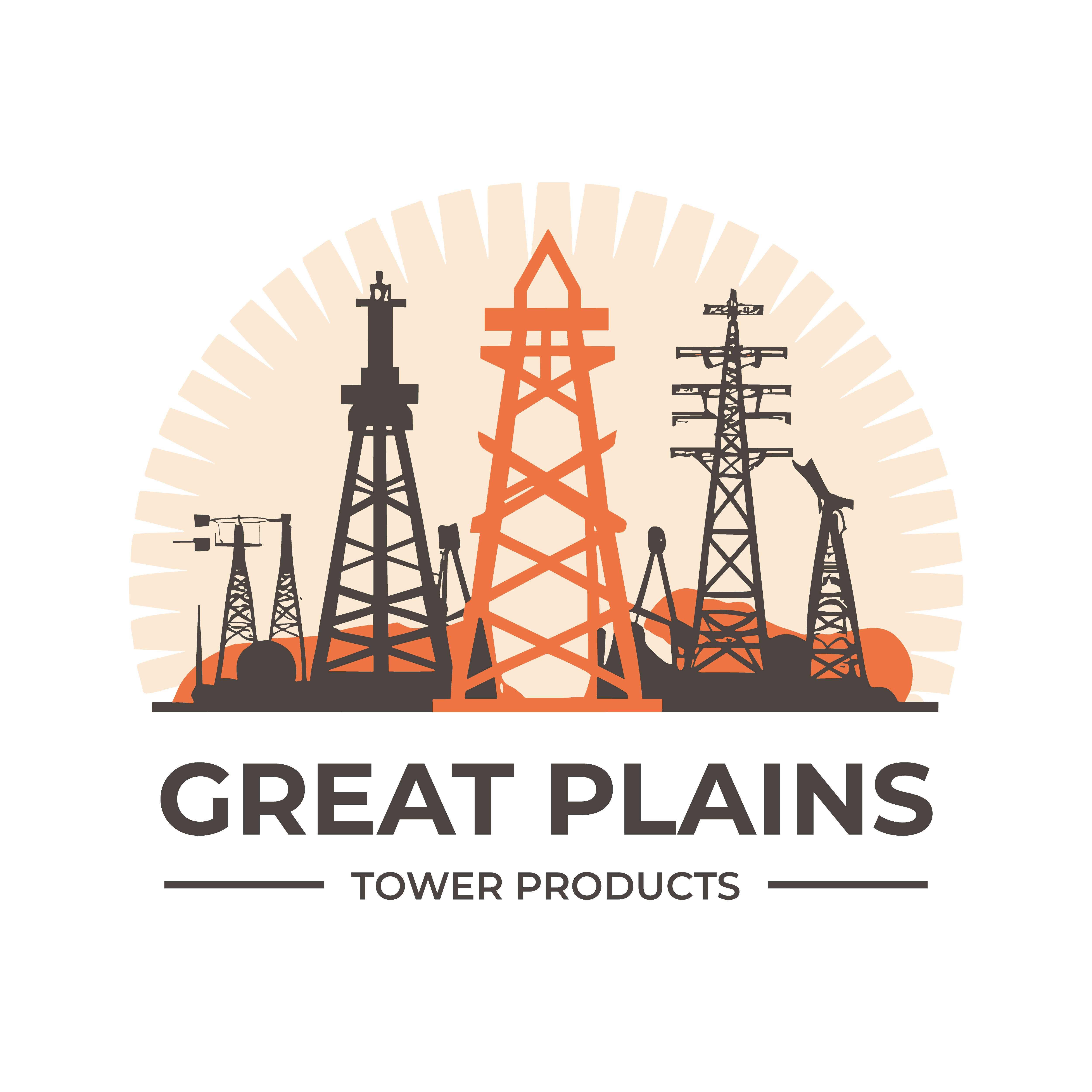 Logo Design by christblown for Great Plains Tower Products | Design #32013843