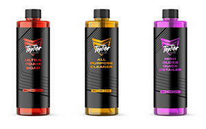 Labels For Top Tier Car Supplies- High end Car Cleaning Product's