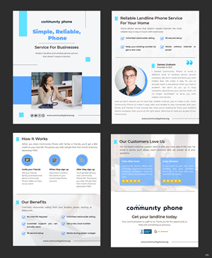 Diseño de Brochure por pb para este proyecto | Diseño: #32000206