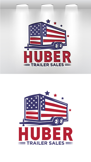 Logo Design by Jelena B for Huber Trailer Sales | Design #31992182