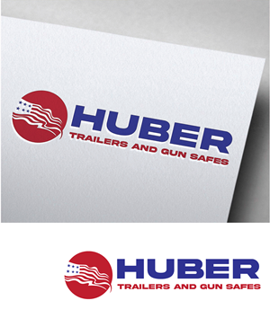 Logo Design by Om Namah Shivay for Huber Trailer Sales | Design: #31988983