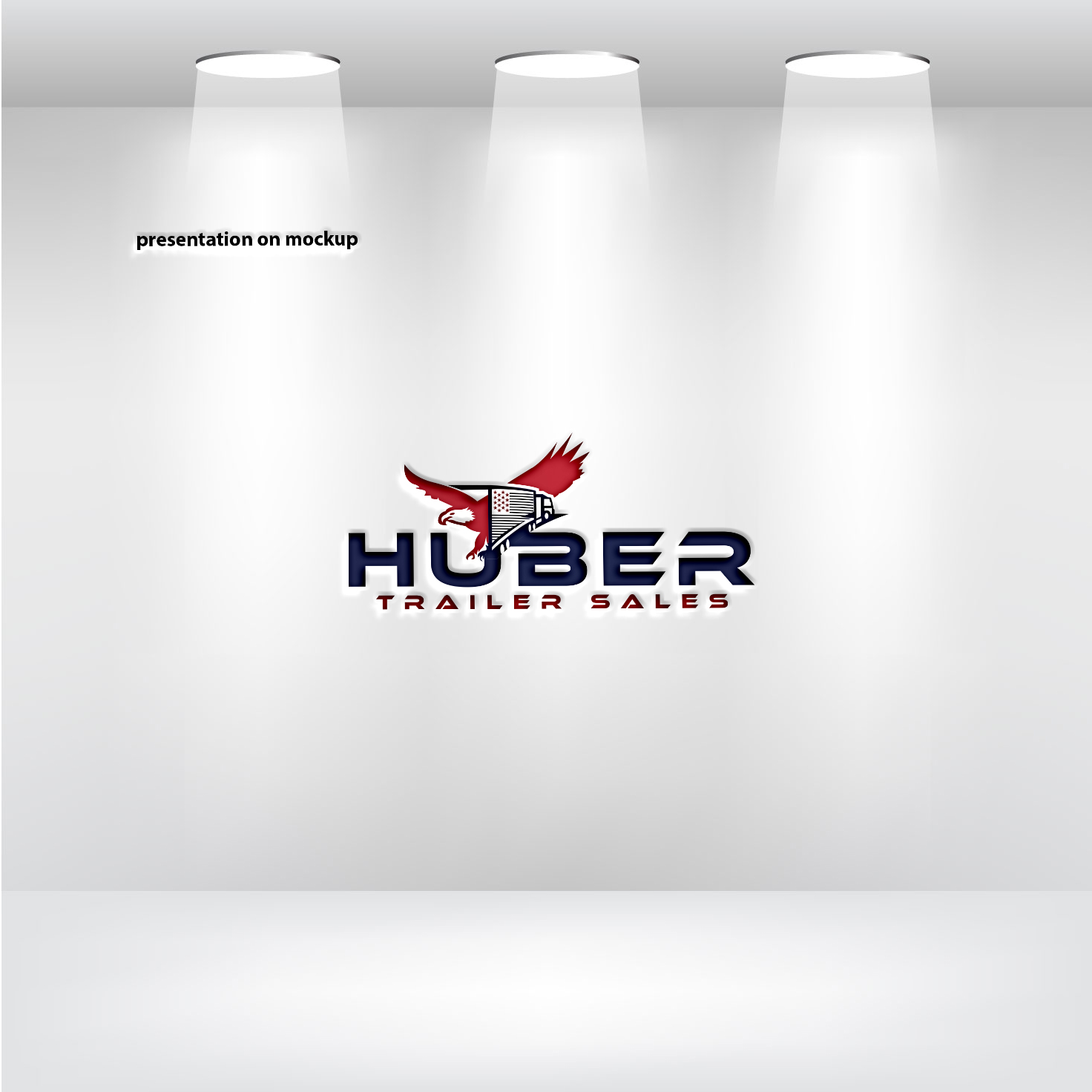 Logo Design by RRR Design for Huber Trailer Sales | Design #31986477