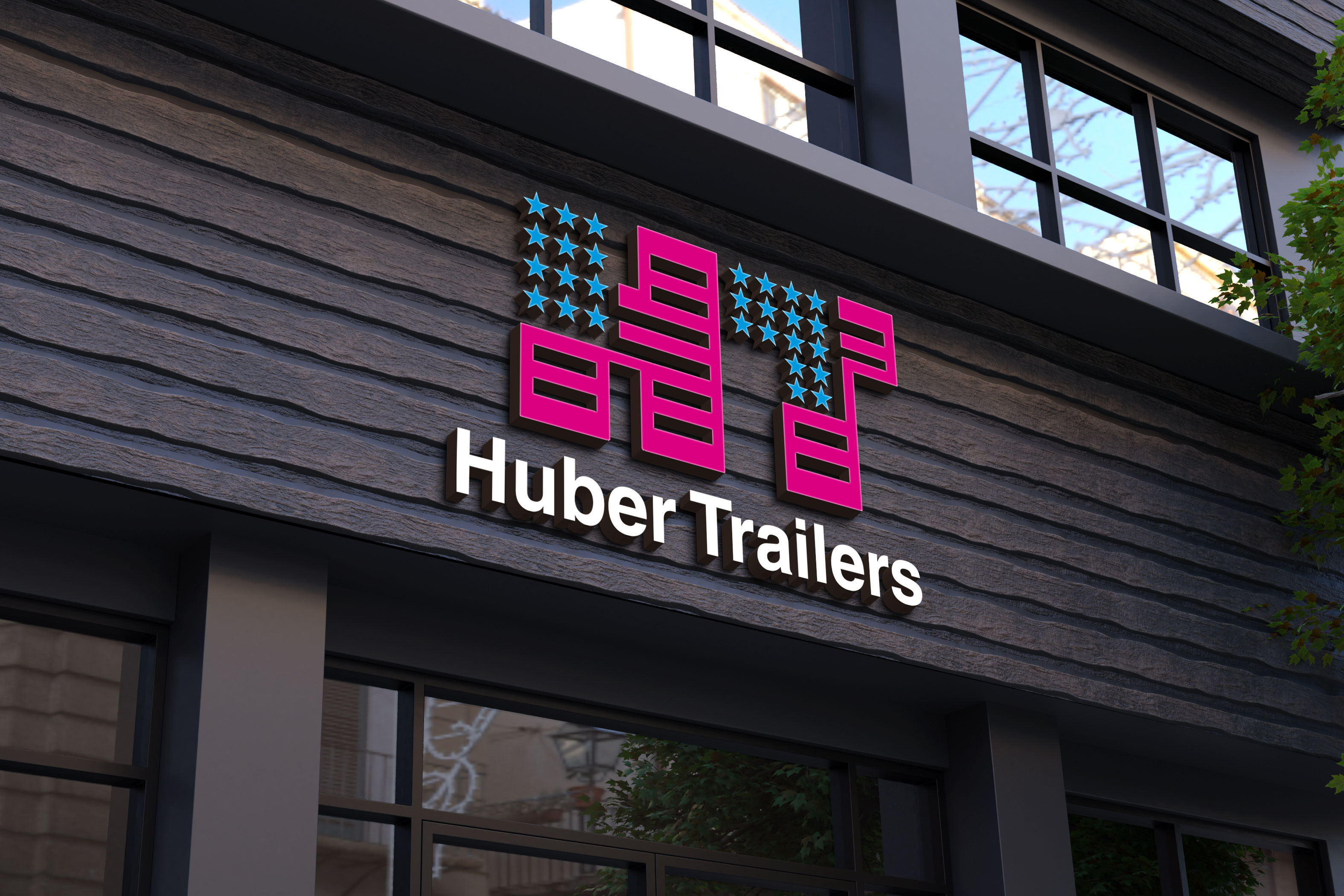 Diseño de Logo por Kavth para Huber Trailer Sales | Diseño #32008941
