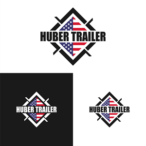 Logo Design by bangsatkau for Huber Trailer Sales | Design: #31985917