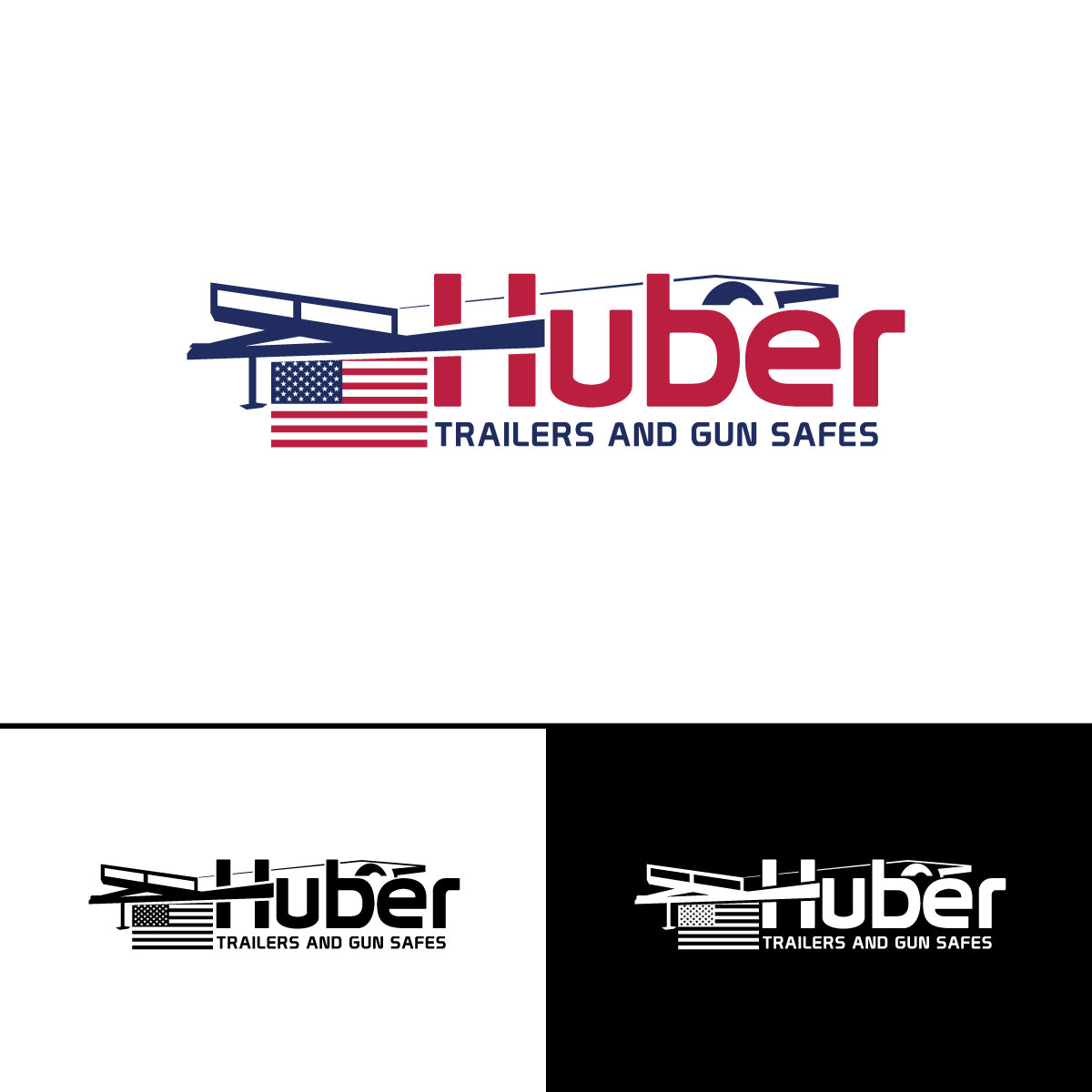Diseño de Logo por chris Ray para Huber Trailer Sales | Diseño #31985305
