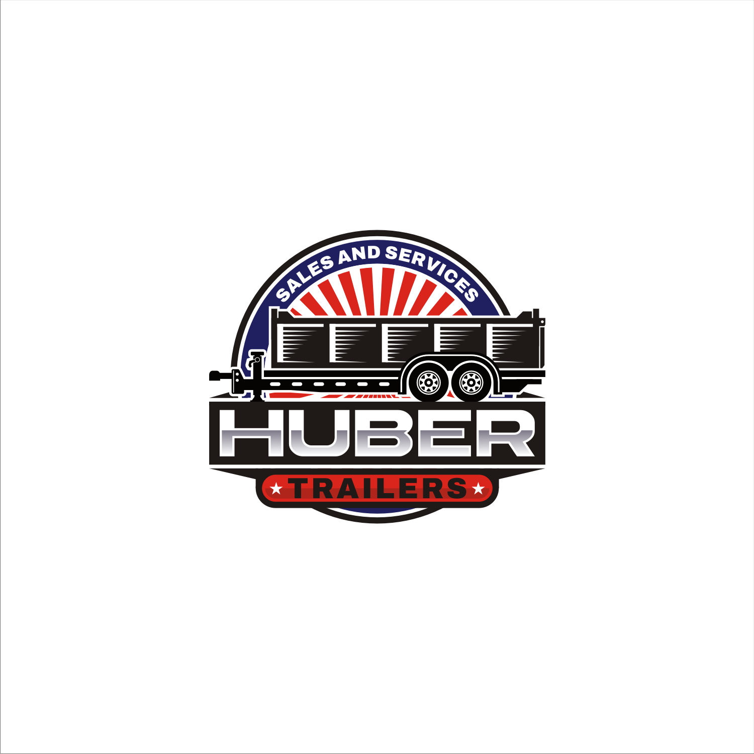 Design de Logo par Mnatsir71 pour Huber Trailer Sales | Design #32094488