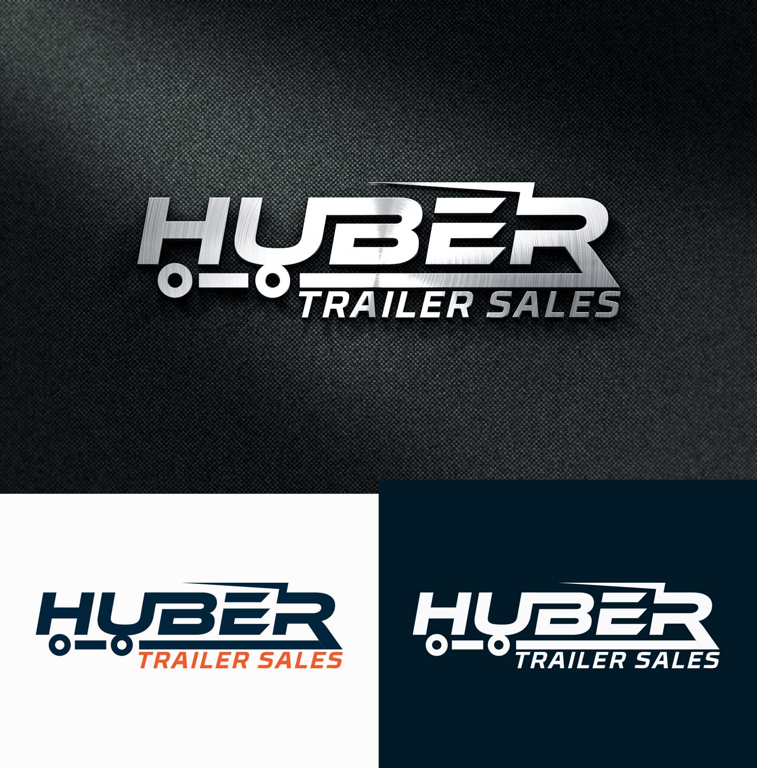 Logo-Design von M Art & Design für Huber Trailer Sales | Design #31985306