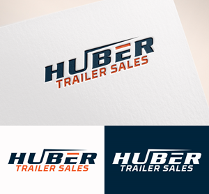 Logo Design by M Art & Design for Huber Trailer Sales | Design: #31985346