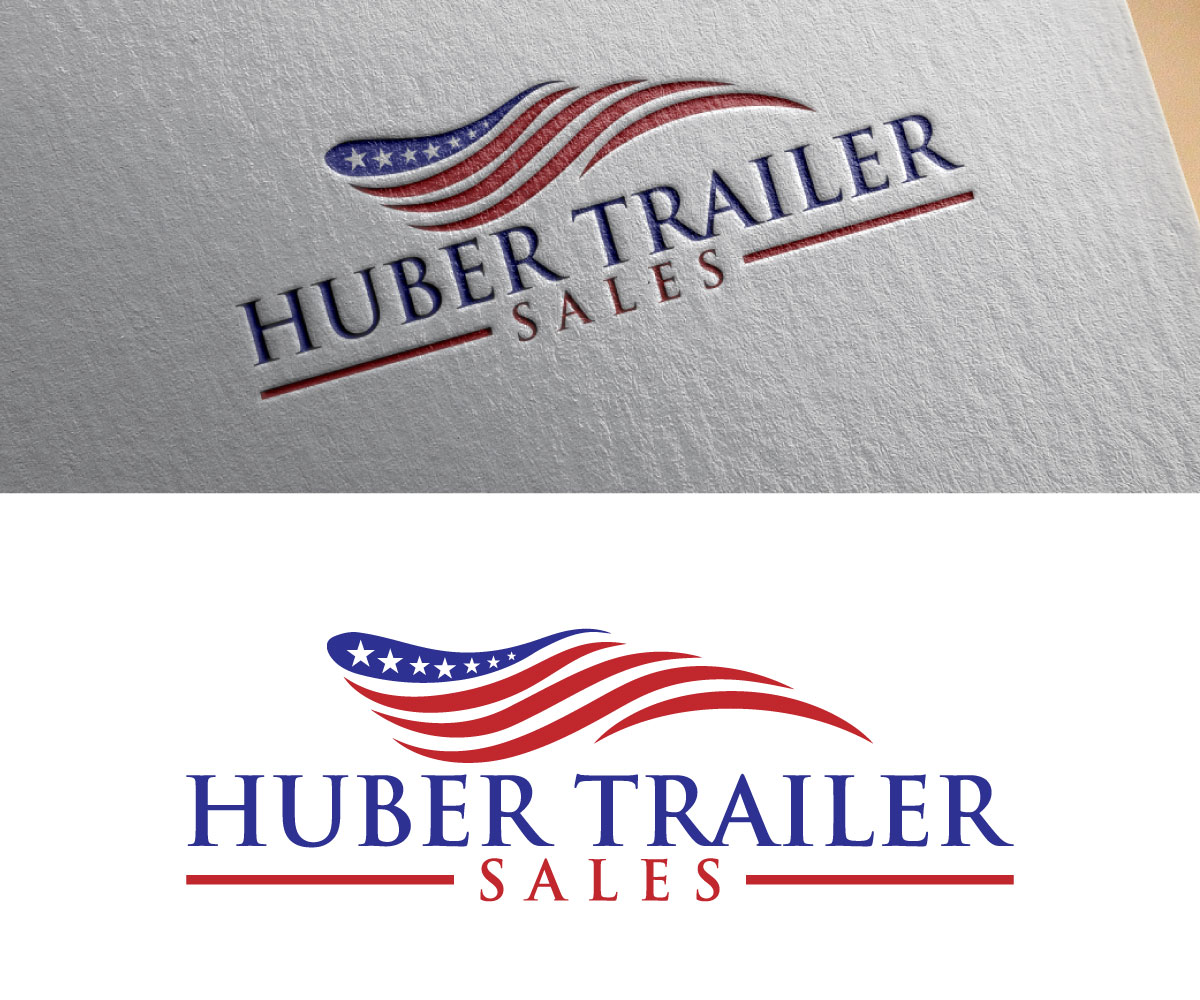 Logo Design by naeem mollah for Huber Trailer Sales | Design #31993322
