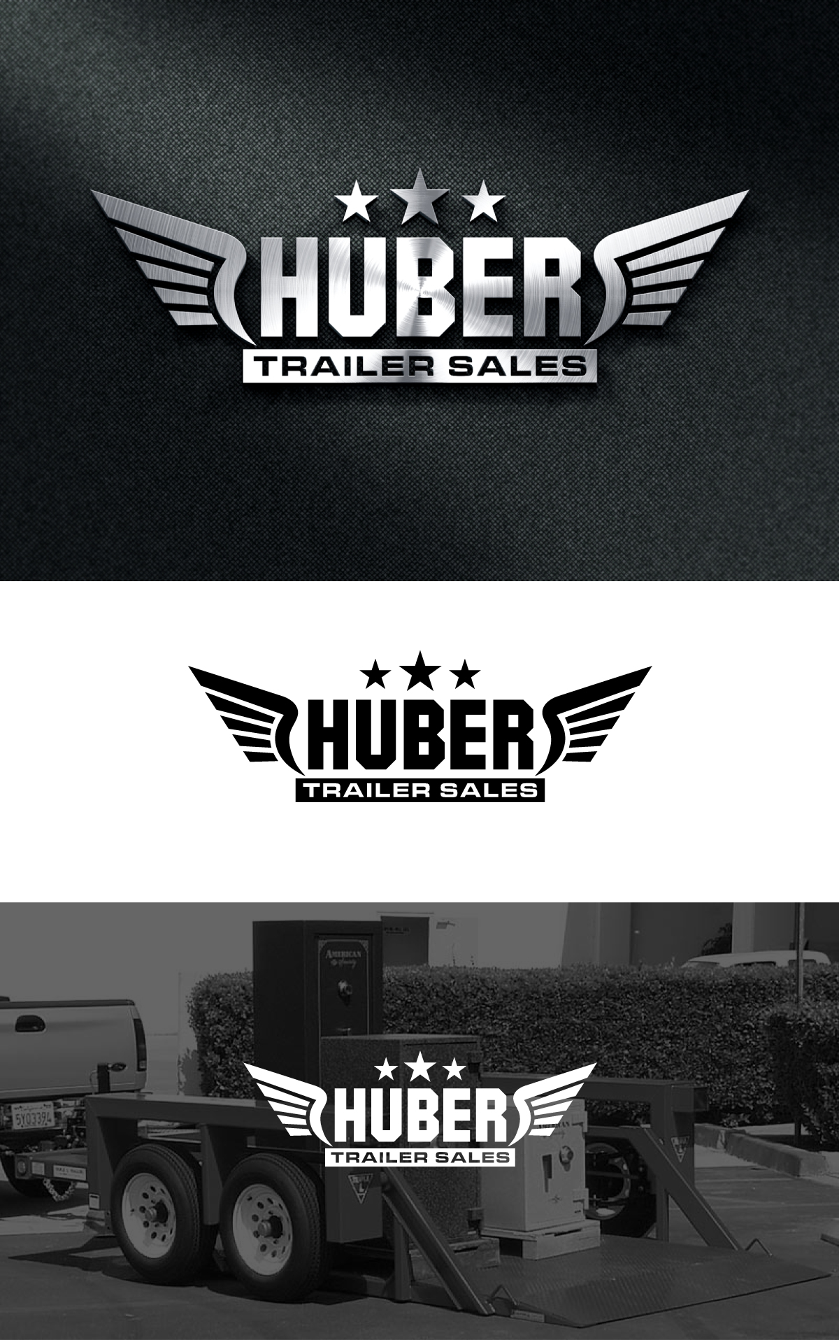 Diseño de Logo por apik. para Huber Trailer Sales | Diseño #32089258