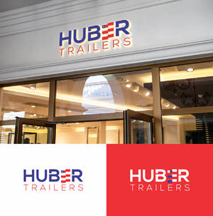 Logo Design by oke  bendol for Huber Trailer Sales | Design: #31990970
