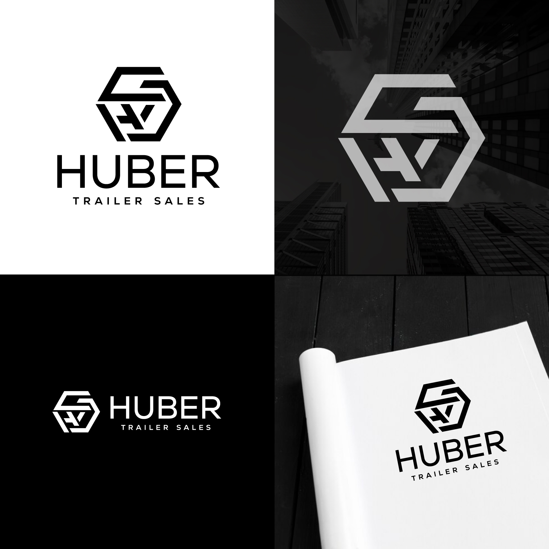 Logo Design by debdesign for Huber Trailer Sales | Design #31987018