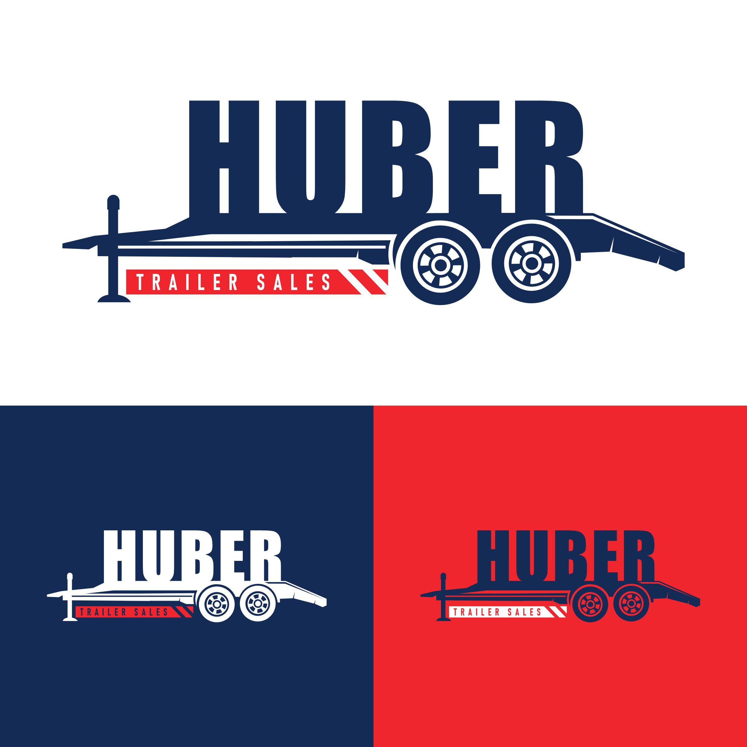Diseño de Logo por creative.bugs para Huber Trailer Sales | Diseño #31987206