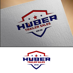 Diseño de Logo por fly  design para Huber Trailer Sales | Diseño: #31987670