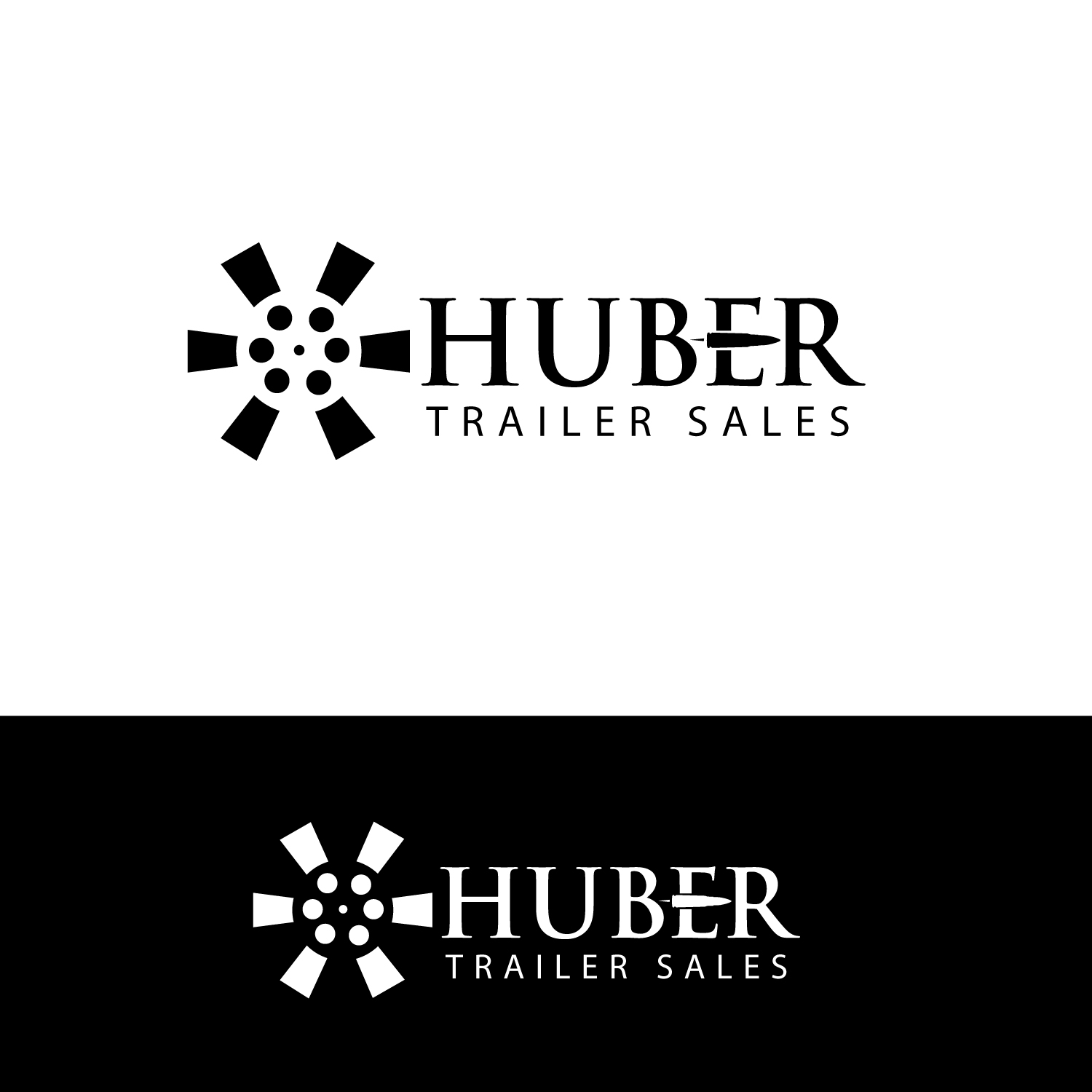Logo Design by GODDREAMCREATION for Huber Trailer Sales | Design #32007136
