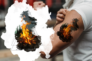 Diseño de Tatuaje por BLESS-IDN para este proyecto | Diseño: #31996400