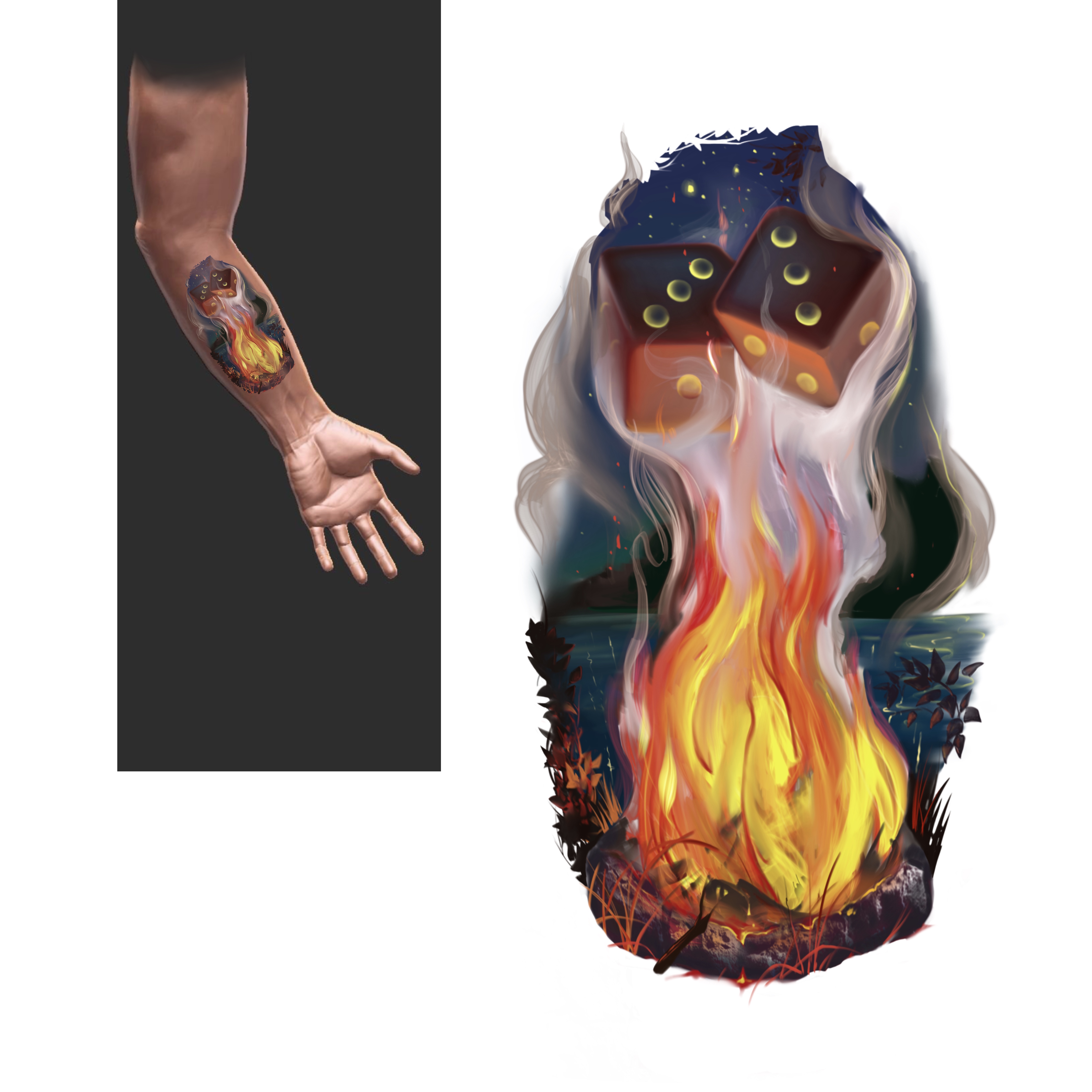 Tattoo Design by Ukrdesign for this project | Design #31994387