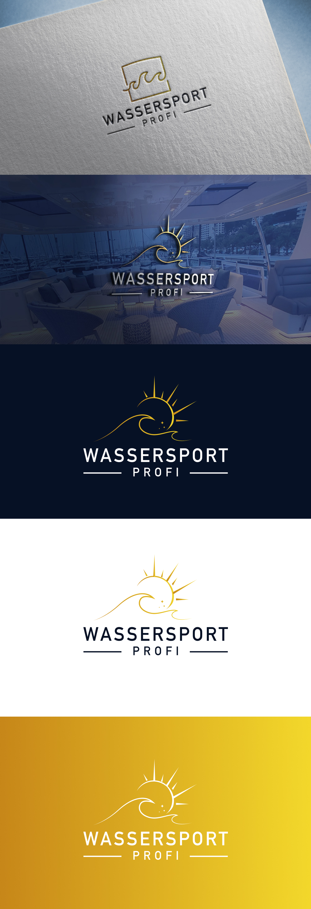 Logo Design by zeykan for wassersport-profi | Design #32012226